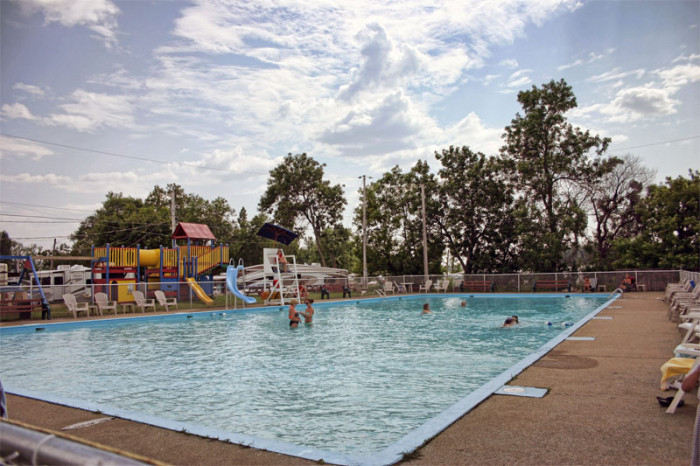 piscine camping turmel